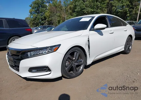 2020 Honda Accord Sport из США, поврежденный, VIN 1HGCV1F35LA095323